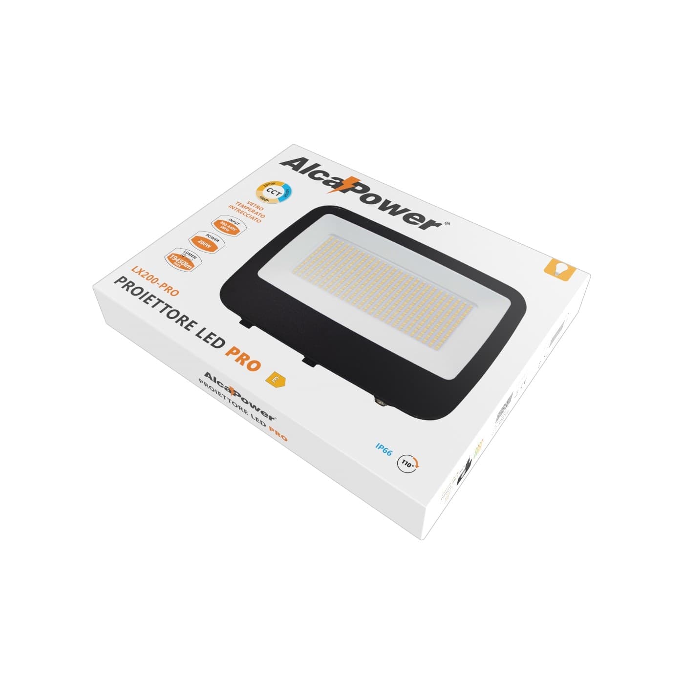Alca Power LX200-PRO proiettore led da 200W a 220-240V temperatura di colore e flusso luminoso regolabile in Luci notturne per bambini Aloiserw.com - Altomonte, commercioVirtuoso.it