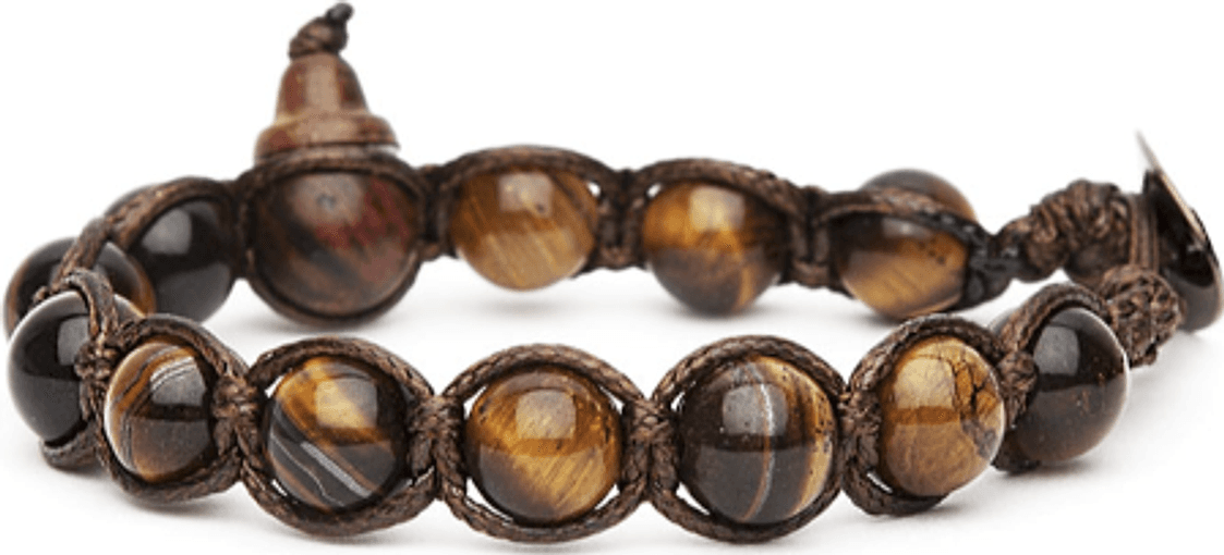 TAMASHII Bracciale Occhio di tigre Marrone