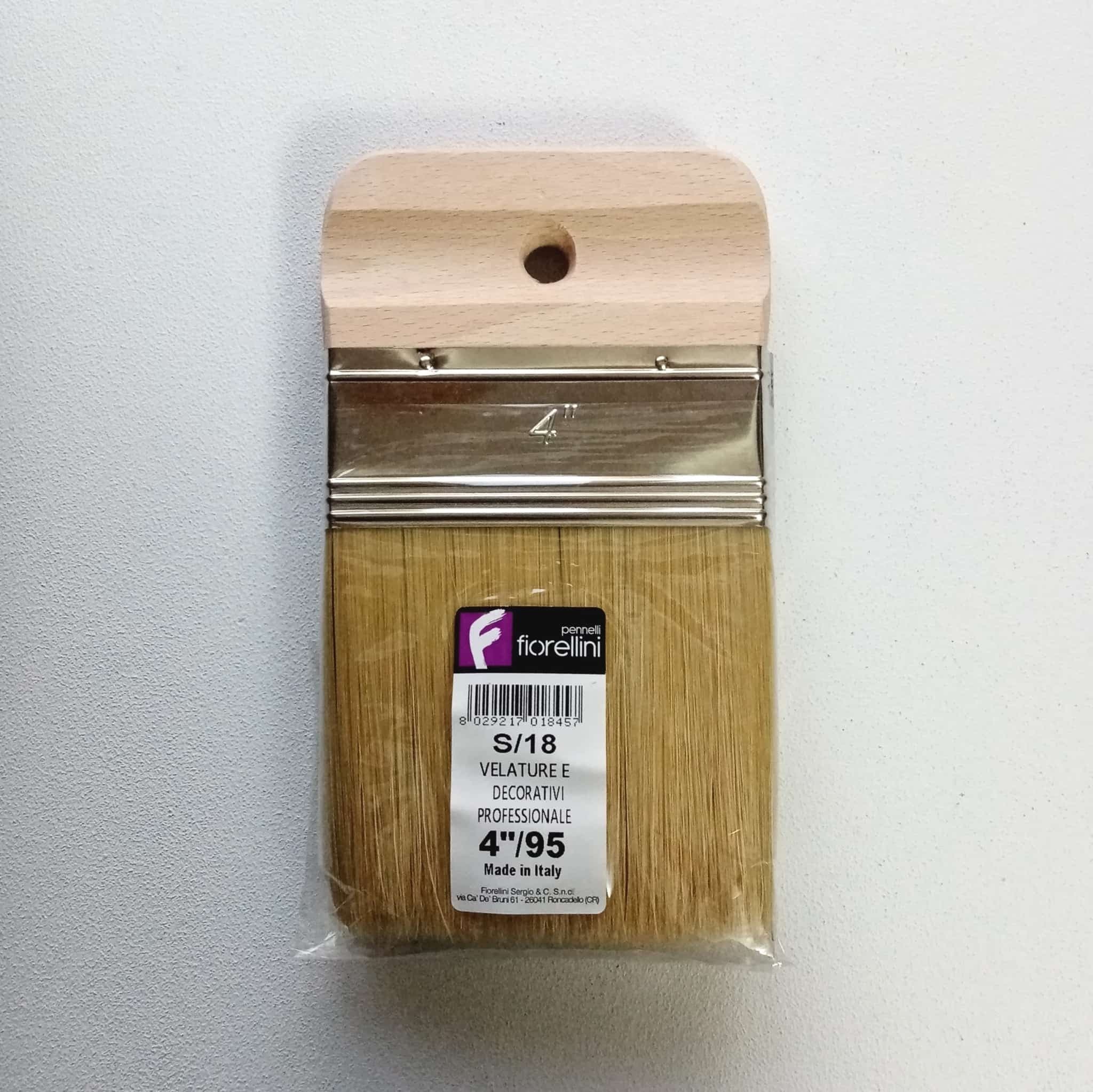 Fiorellini serie 18 da 4" 95x20mm spalter pennello piatto per pittura decorativa