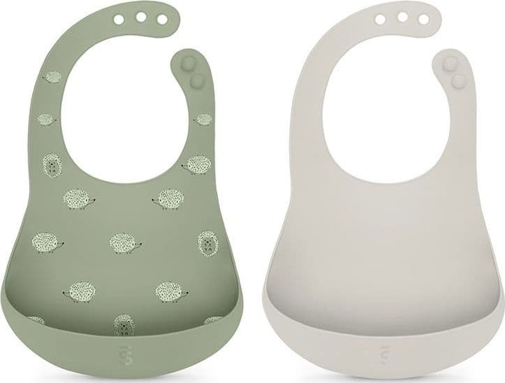 Suavinex Bavaglino Silicone Bipack 2 Pezzi in Bavaglini per allattamento Centro Bimbo - Siderno, commercioVirtuoso.it