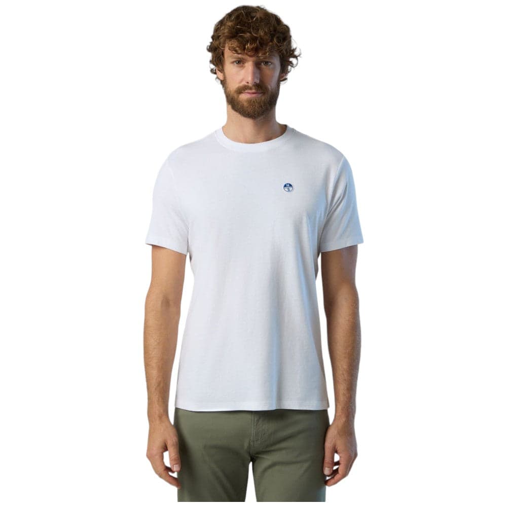 North Sails t-shirt bianca basic 692970 in T-shirt Prodotti di Classe - Nocera Superiore, commercioVirtuoso.it