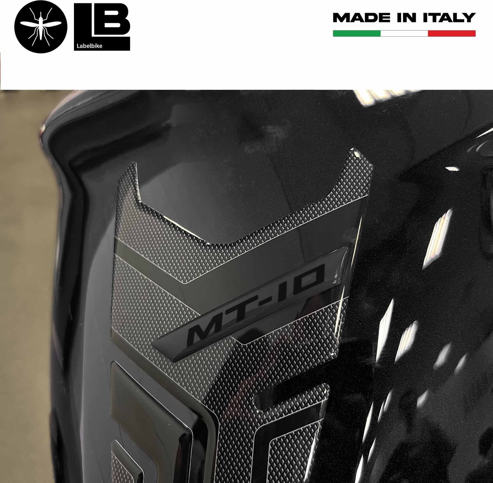 Adesivo 3D Protezione Paraserbatoio moto compatibile con Yamaha MT-10 SP 2022-23 in Decalcomanie adesivi e magneti LabelBike - Bibbiano, commercioVirtuoso.it