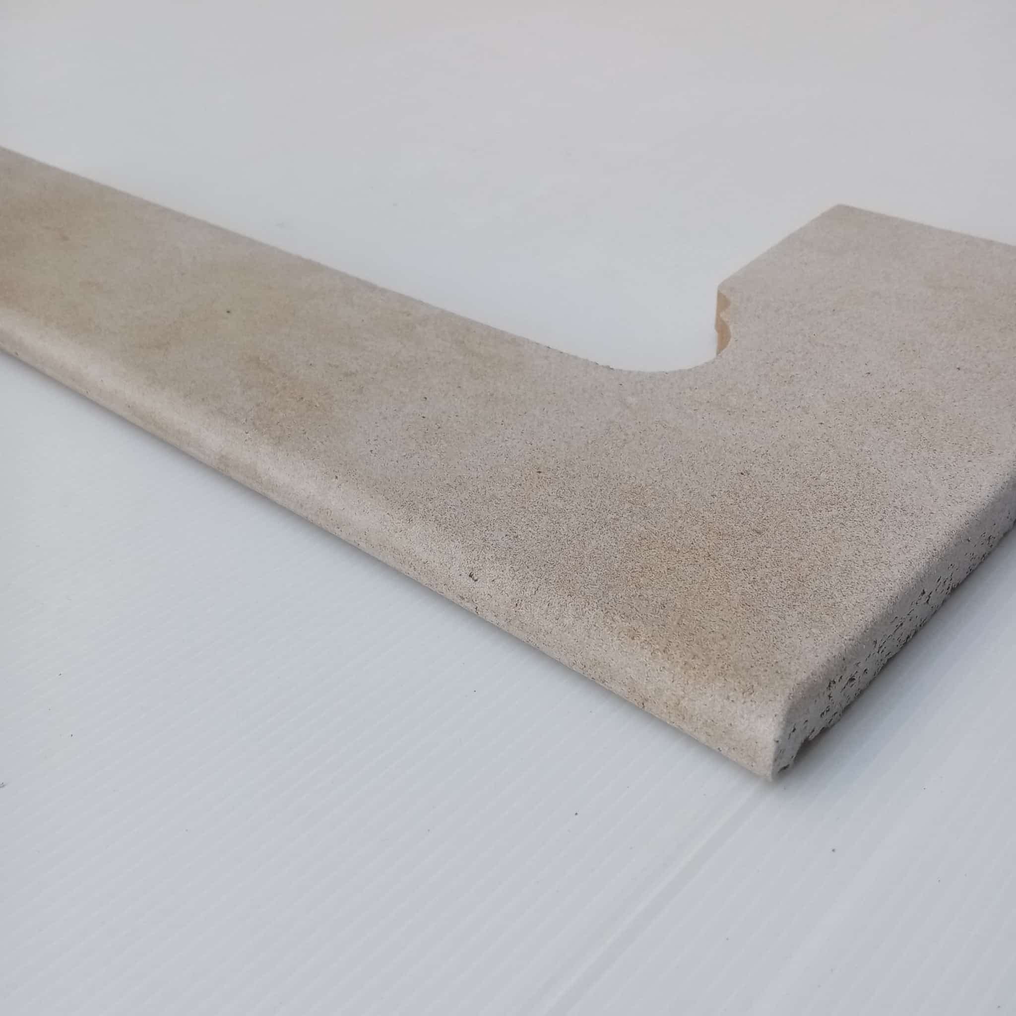 Battiscala sinistro klinker per serie Capri colore Beige - 1pz in Mole per smerigliatrici da banco e da pedana Aloiserw.com - Altomonte, commercioVirtuoso.it