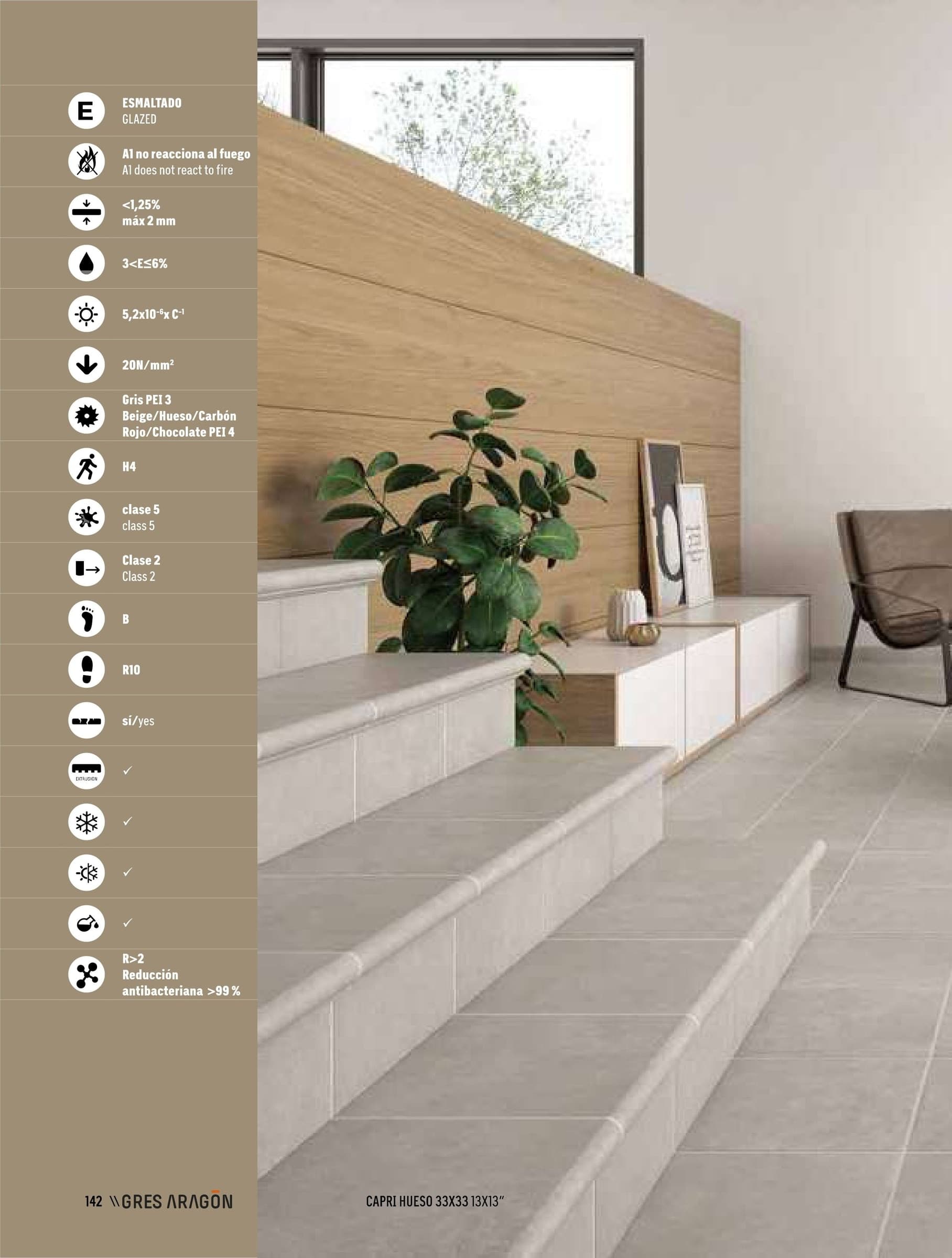 Battiscala sinistro klinker per serie Capri colore Beige - 1pz in Mole per smerigliatrici da banco e da pedana Aloiserw.com - Altomonte, commercioVirtuoso.it