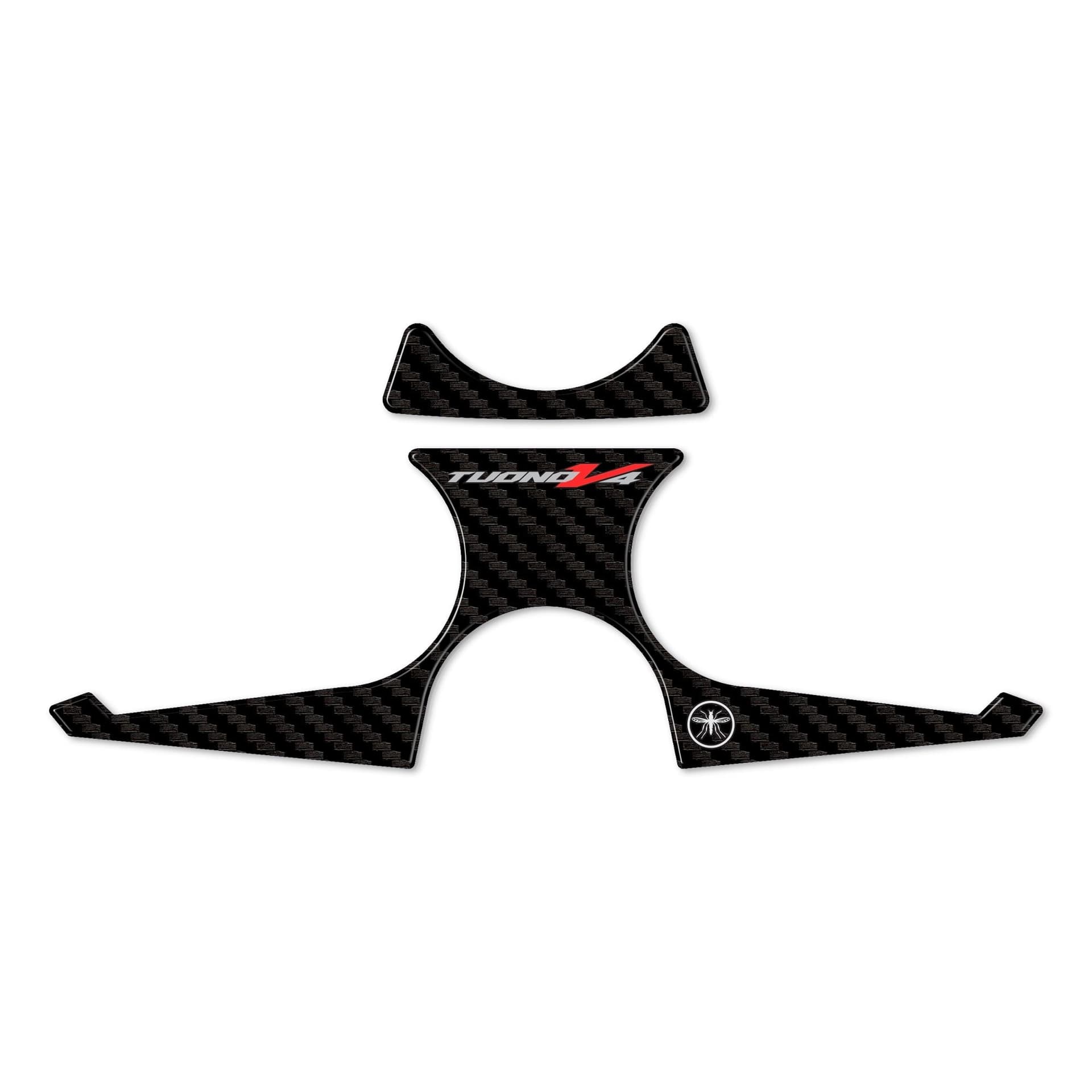 Adesivo 3D Protezione Piastra Forcella Moto compatibile con Aprilia Tuono V4 in Decalcomanie adesivi e magneti LabelBike - Bibbiano, commercioVirtuoso.it