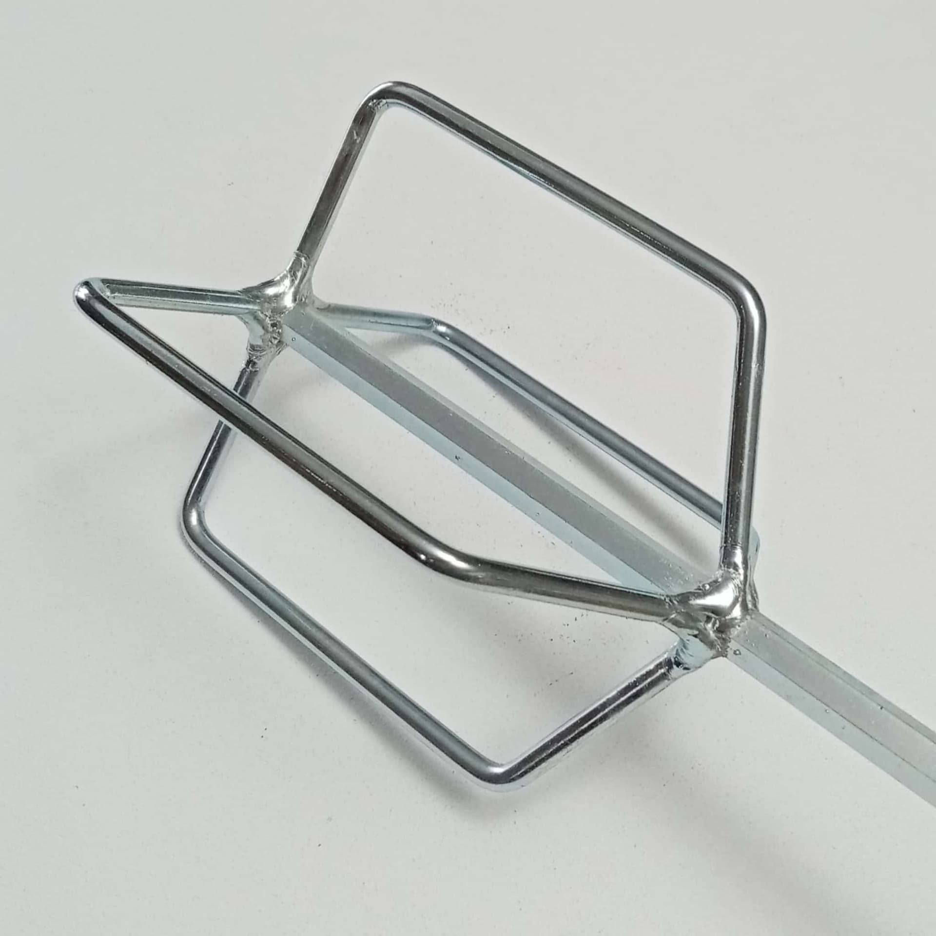 Frusta da 130x140mm a 4 settori in acciaio zincato attacco esagonale per mescolatore in Fruste da cucina Aloiserw.com - Altomonte, commercioVirtuoso.it
