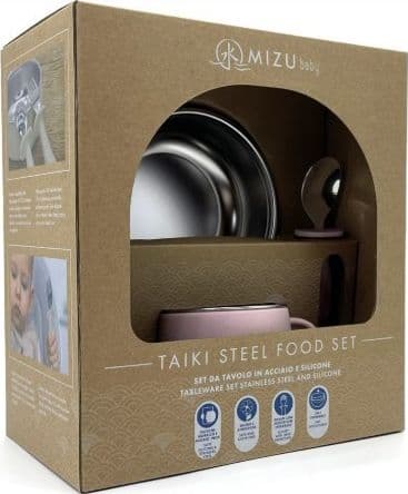 Mizu Baby Food set Taiki Steel in prodotto Centro Bimbo - Siderno, commercioVirtuoso.it