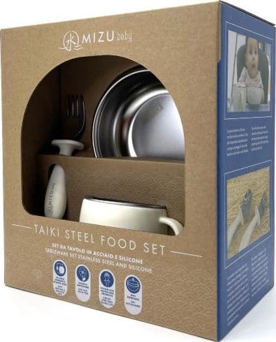 Mizu Baby Food set Taiki Steel in prodotto Centro Bimbo - Siderno, commercioVirtuoso.it