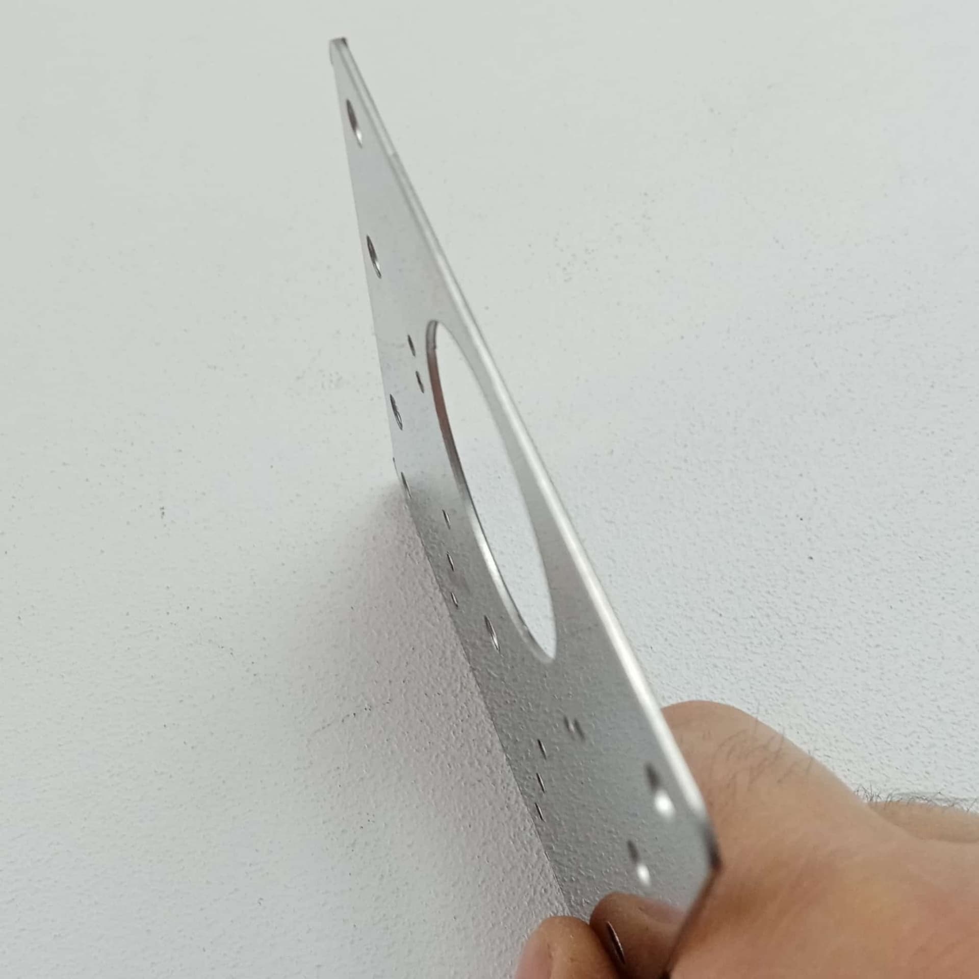 Piastrina 90x90mm - 2pz supporto in acciaio inox per riparazione cerniere in Cardini Aloiserw.com - Altomonte, commercioVirtuoso.it