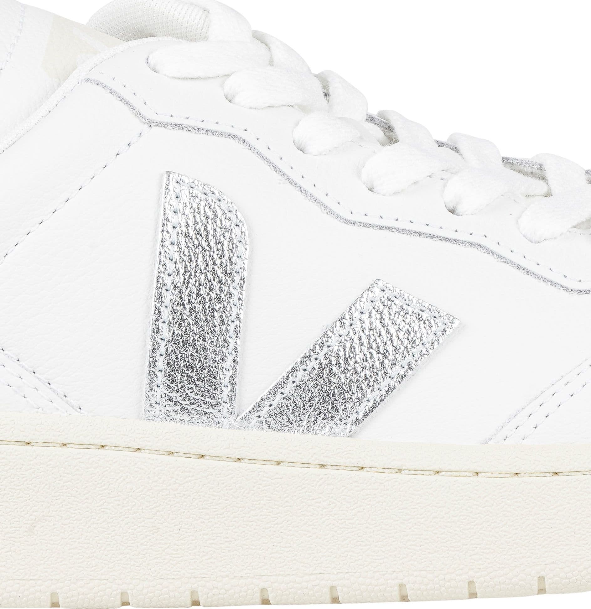 VEJA Veja - Sneakers - 460800 - Bianco/Argento da donna in Sneaker casual Drestige - Casamassima, commercioVirtuoso.it