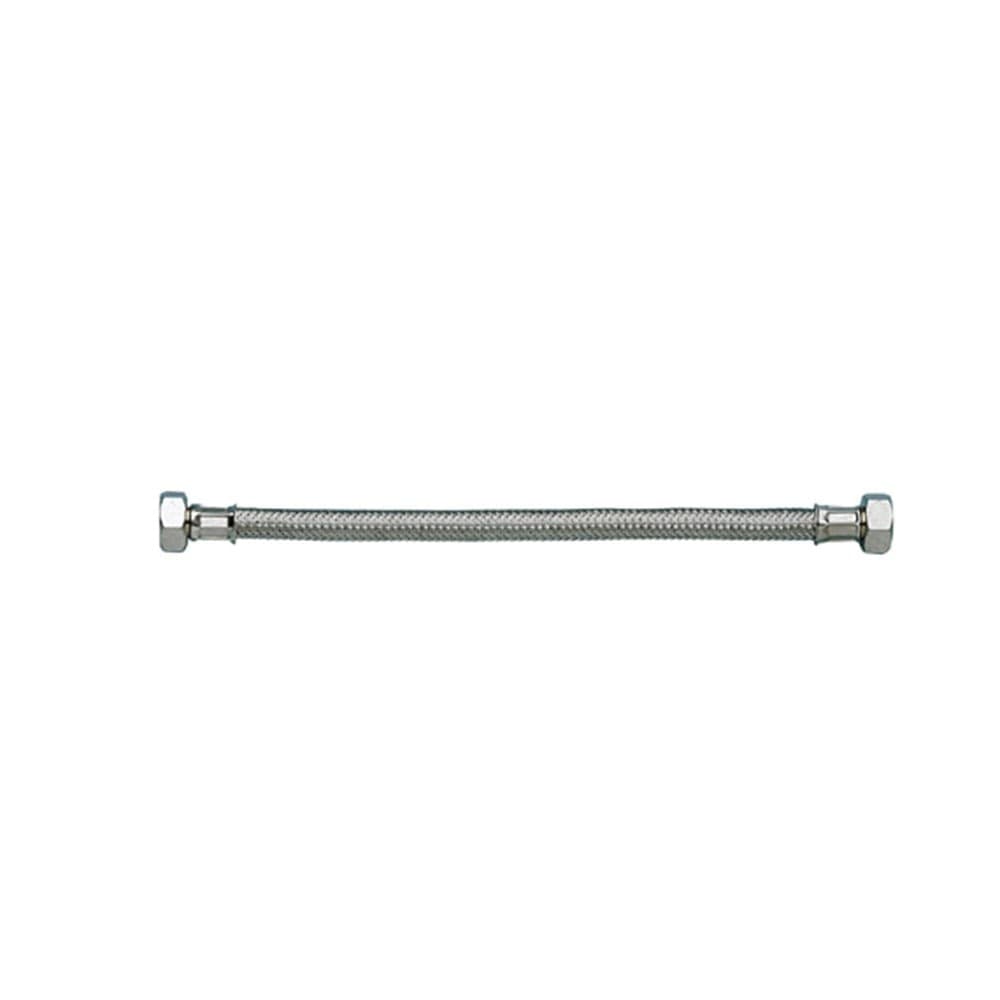 Flessibile acqua FF 1/2 x 1/2 x 30cm da 1/2" rivestimento in acciaio inox per rubinetto in Tubi per irrigazione Aloiserw.com - Altomonte, commercioVirtuoso.it