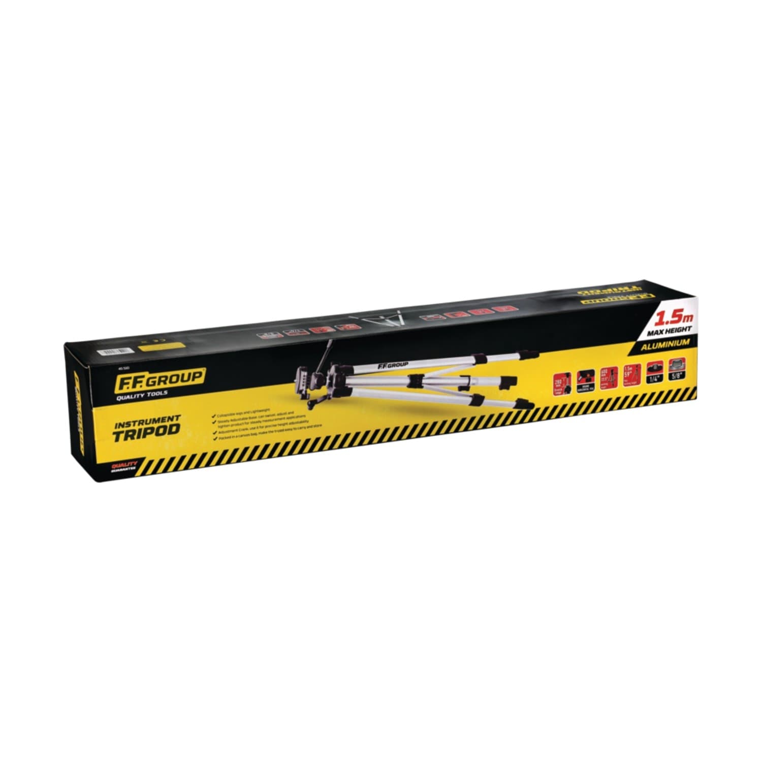 FF Group treppiede 1/4-5/8 600mm in alluminio regolabile in Bracci e supporti Aloiserw.com - Altomonte, commercioVirtuoso.it