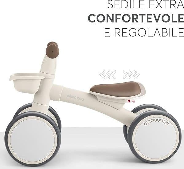 Kikkaboo - Cavalcabile Bambino Triciclo Senza Pedali Zipi in Biciclette senza pedali Centro Bimbo - Siderno, commercioVirtuoso.it