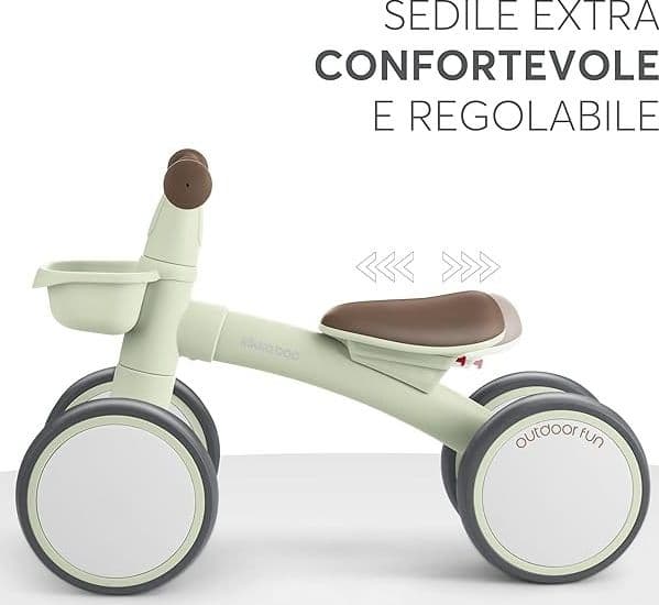 Kikkaboo - Cavalcabile Bambino Triciclo Senza Pedali Zipi in Biciclette senza pedali Centro Bimbo - Siderno, commercioVirtuoso.it