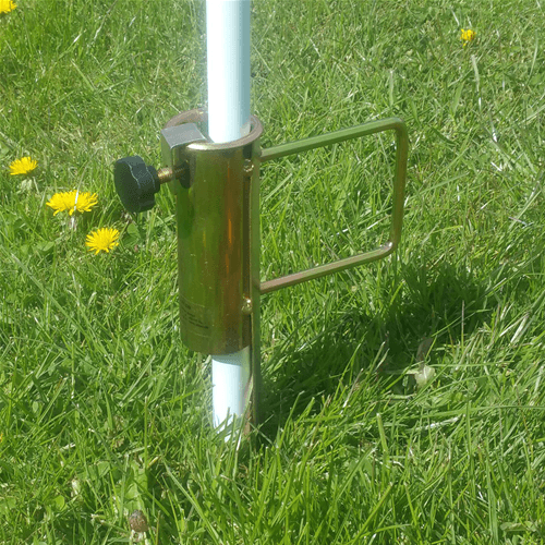 Picchetto in metallo porta ombrellone ideale per le spiagge di sabbia e ciottoli in Giocattoli per sabbia e spiaggia La Zappa - Altamura, commercioVirtuoso.it
