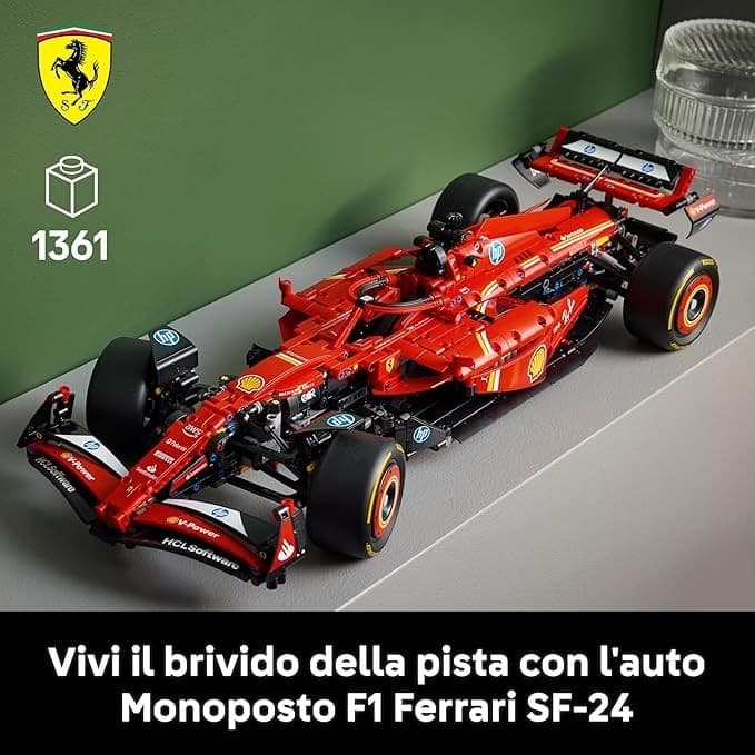 LEGO Technic - Monoposto F1 Ferrari SF-24 - 42207 in Set di costruzioni Centro Bimbo - Siderno, commercioVirtuoso.it