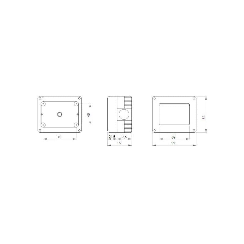 Gewiss IP40 contenitore 3P per apparecchi system protetto in Multiprese Aloiserw.com - Altomonte, commercioVirtuoso.it