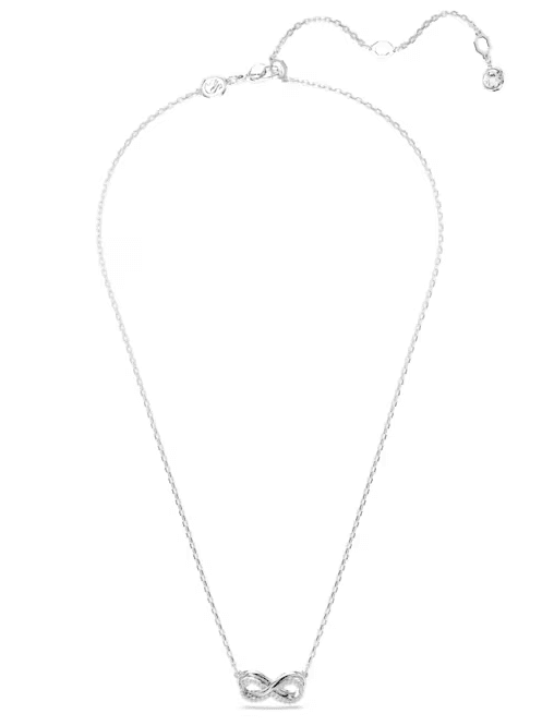 Swarovski - Collana con Pendente Hyperbola, Pavé, Infinito, Bianco, Placcato rodio in Collane Alba Gioielli - Casoria, commercioVirtuoso.it