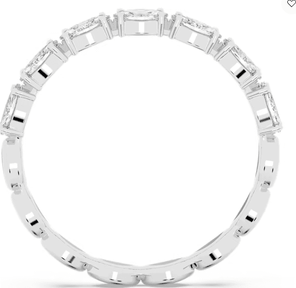 Swarovski- Anello Vittore, Taglio Marquise, Bianco, Placcato rodio in Anelli Alba Gioielli - Casoria, commercioVirtuoso.it