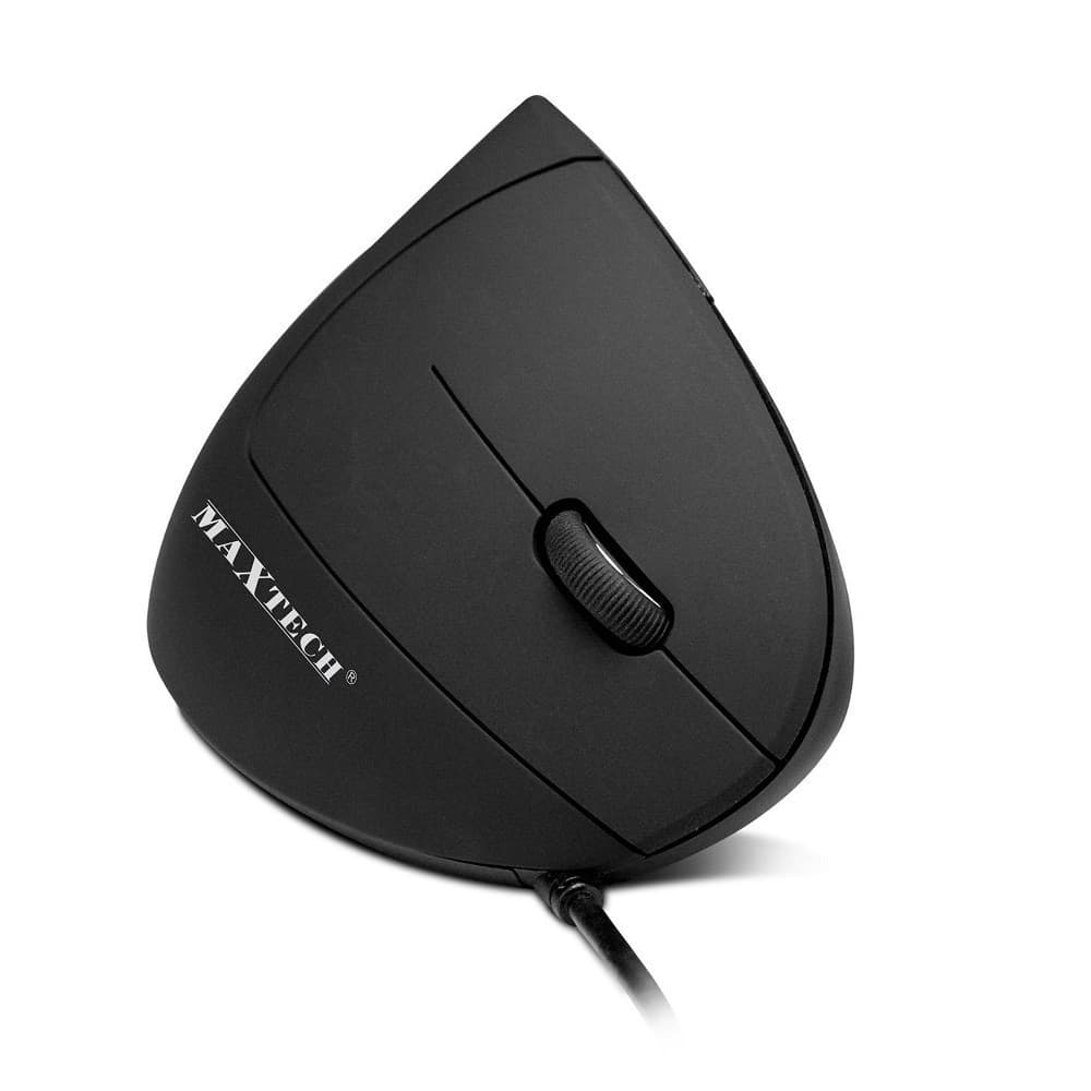 MOUSE CAVO USB IMPUGNATURA VERTICALE POSIZIONE BRACCIO CORRETTA FILO MAXTECH M-Z015 - 2