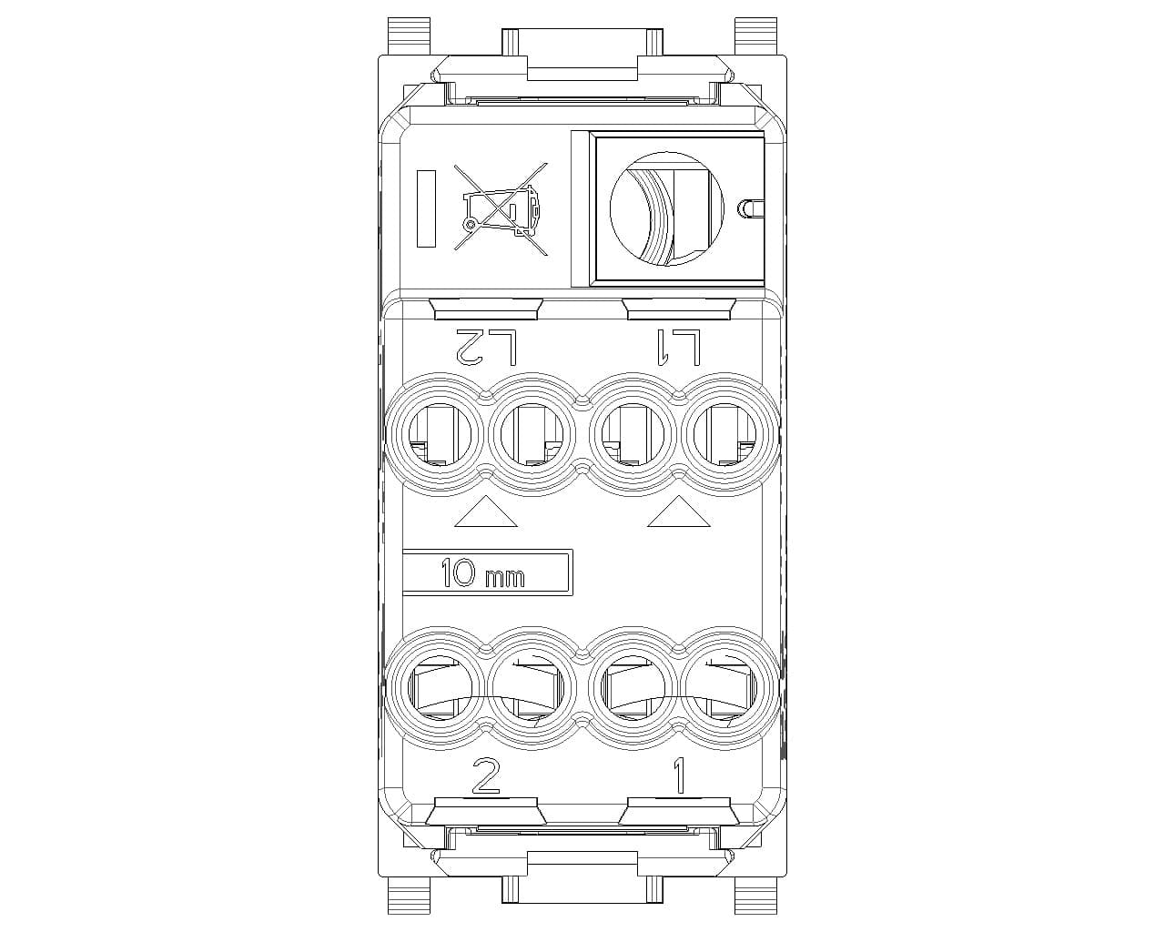 Vimar interruttore bianco 2P 16 AX 250 V max 200 W per lampade con alimentatore integrato illuminabile tasto sostituibile in Interruttori dimmer Aloiserw.com - Altomonte, commercioVirtuoso.it