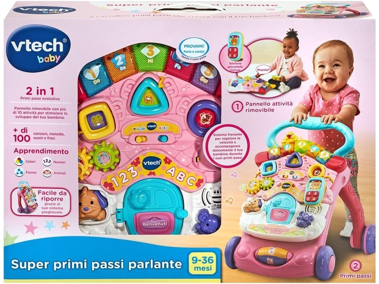 Vtech - Super Primi Passi Parlante 2 in 1 in Giochi trainabili Centro Bimbo - Siderno, commercioVirtuoso.it