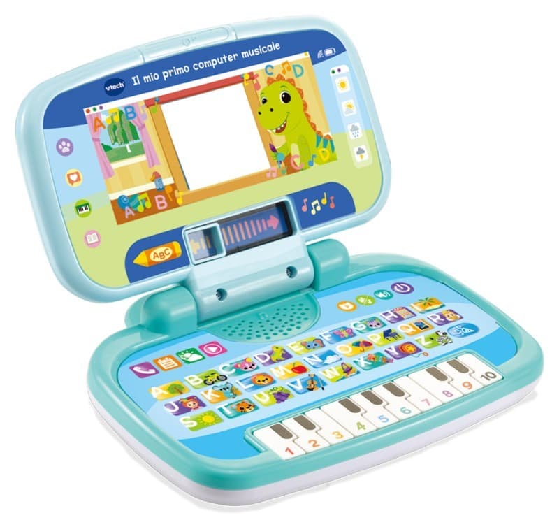 VTech - Computer Tocca, Suona E Impara 576407 in Giochi musicali Centro Bimbo - Siderno, commercioVirtuoso.it