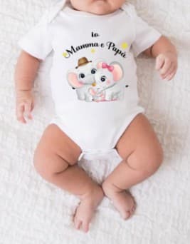 Mella Kids - Body con scritta 100% cotone in Body Centro Bimbo - Siderno, commercioVirtuoso.it