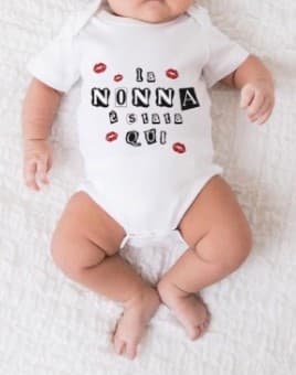 Mella Kids - Body con scritta 100% cotone in Body Centro Bimbo - Siderno, commercioVirtuoso.it