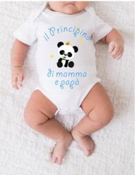 Mella Kids - Body con scritta 100% cotone in Body Centro Bimbo - Siderno, commercioVirtuoso.it