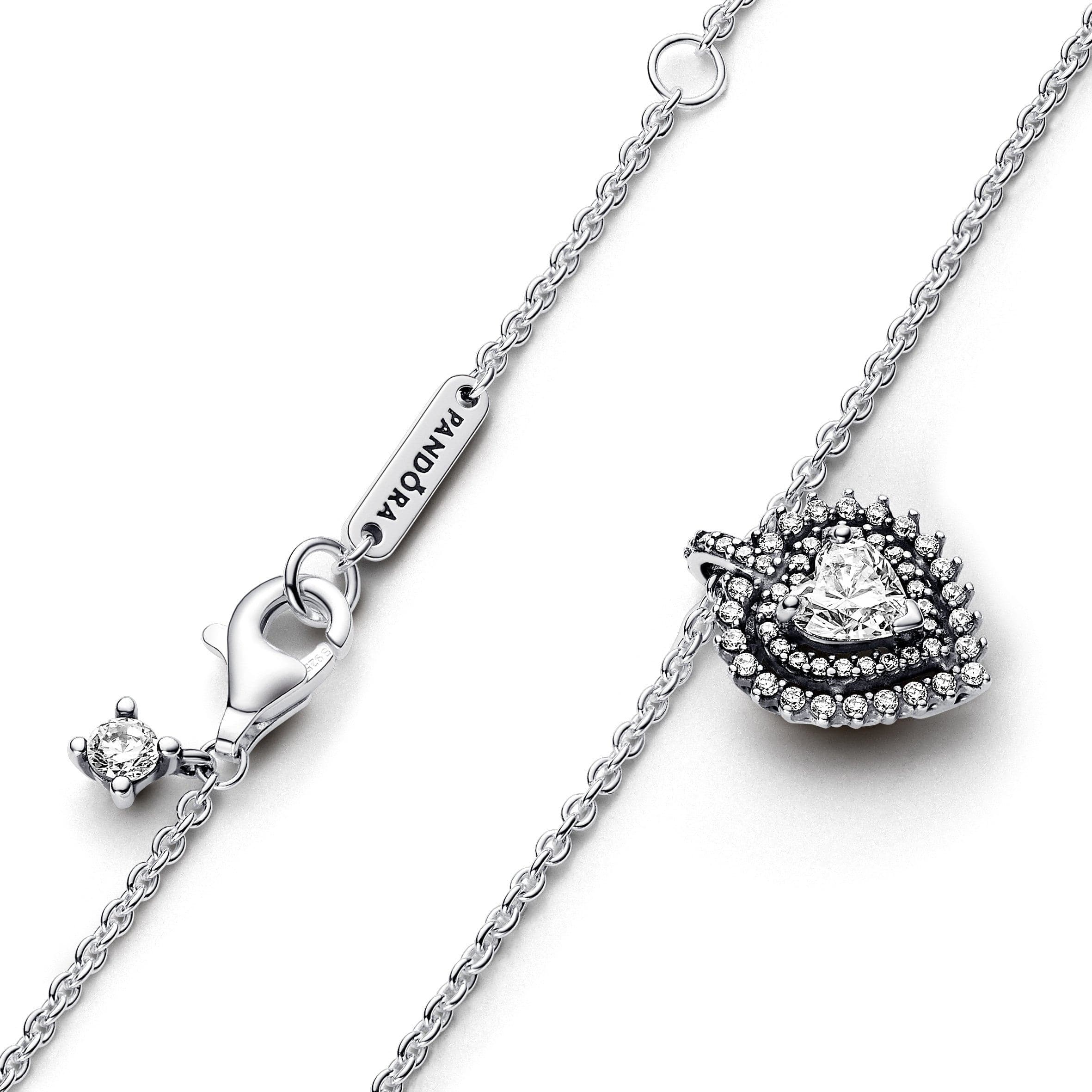 Pandora - Collana Punto Luce Cuore e Pavè in Collane Alba Gioielli - Casoria, commercioVirtuoso.it