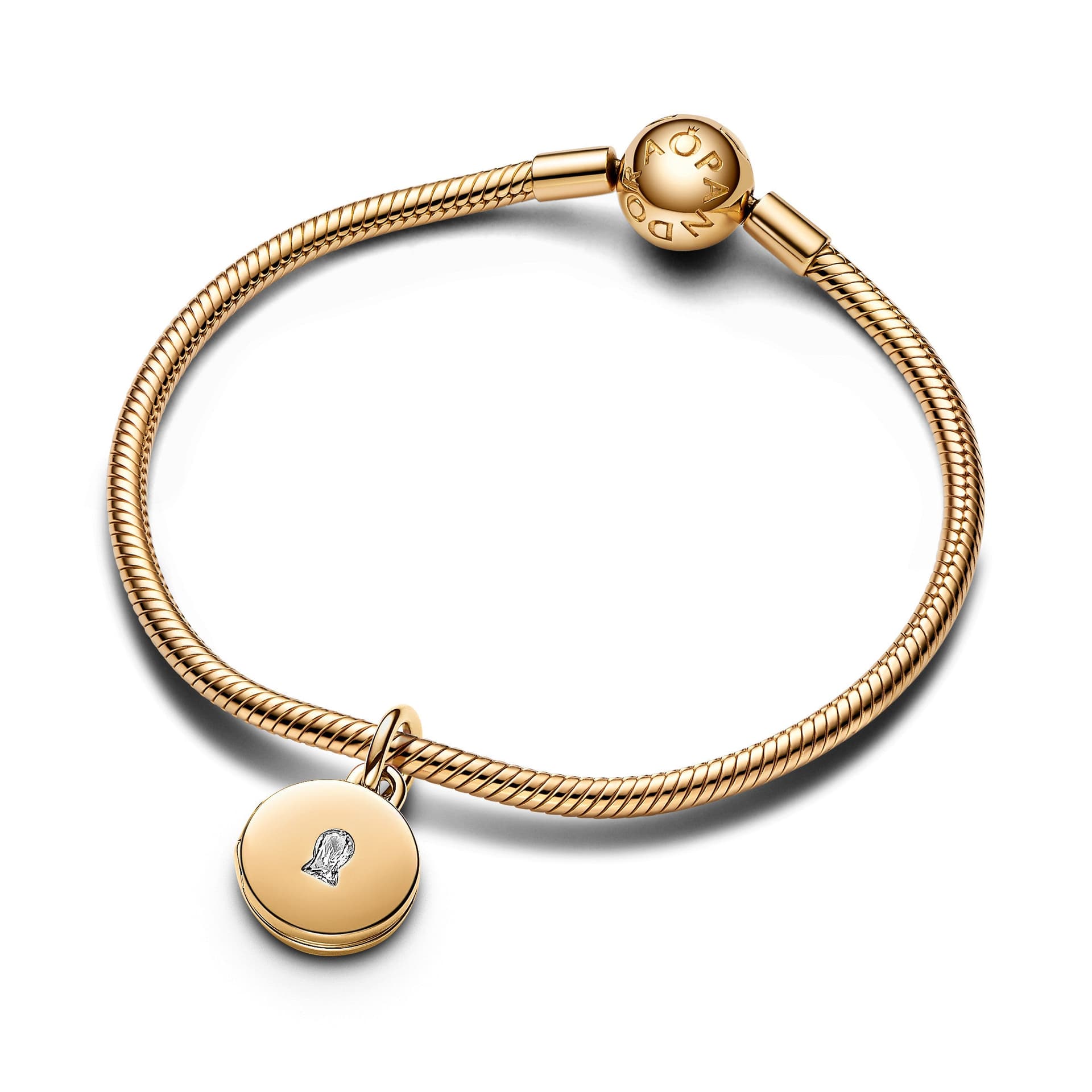Pandora - Charm Pendente Lucchetto Apribile da Incidere in Bead Charm Alba Gioielli - Casoria, commercioVirtuoso.it