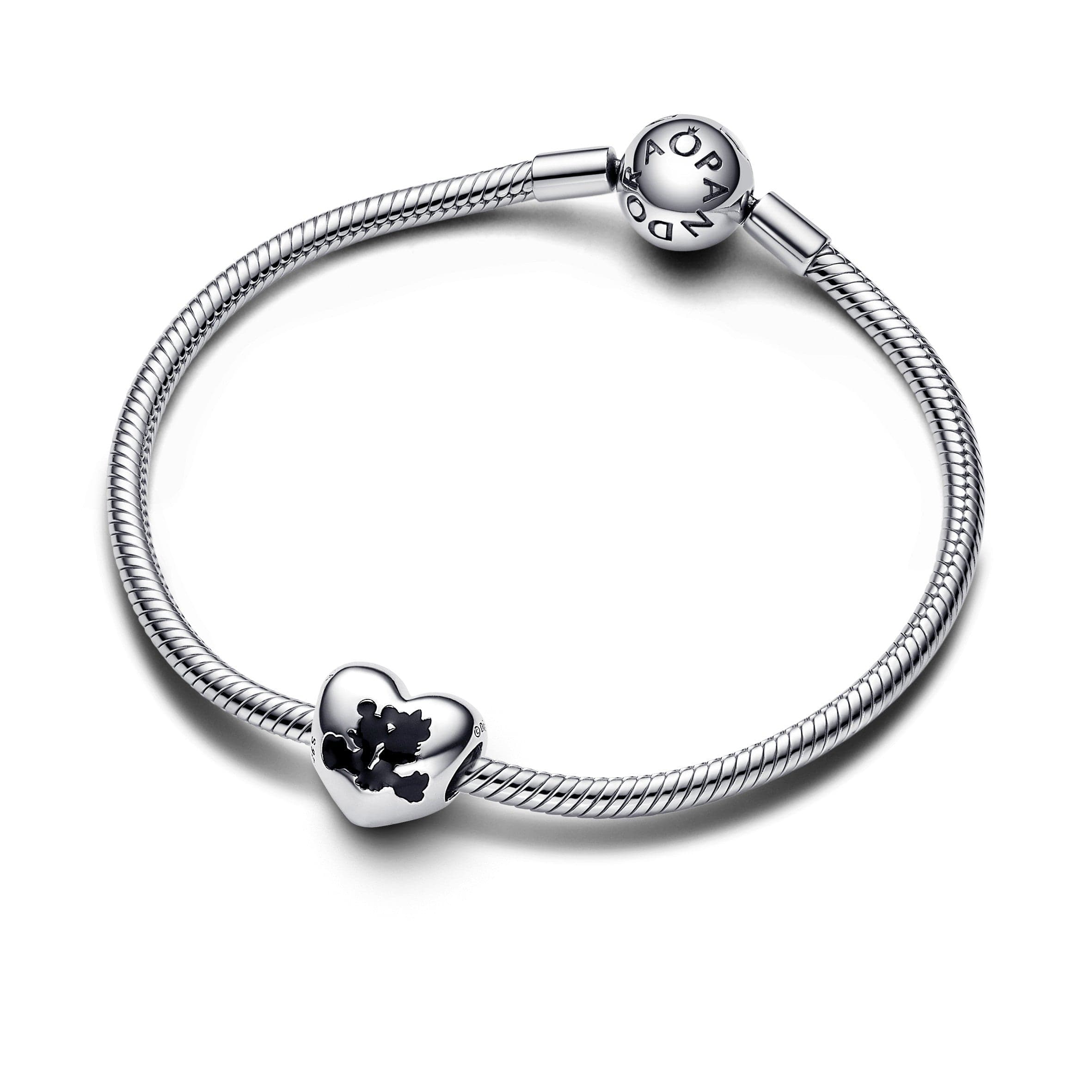 Pandora - Charm Disney, Cuore Mickey & Minnie "Always Forever" in Bead Charm Alba Gioielli - Casoria, commercioVirtuoso.it