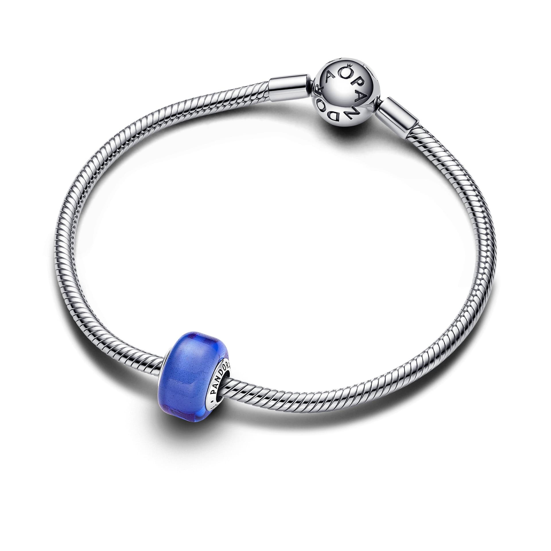 Pandora - Charm Mini Vetro di Murano Blu in Bead Charm Alba Gioielli - Casoria, commercioVirtuoso.it