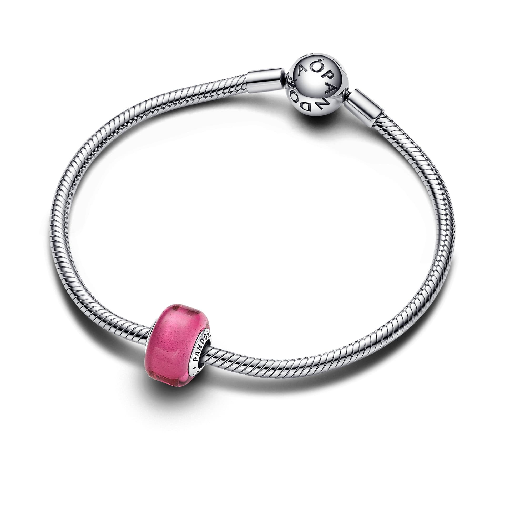 Pandora- Charm Mini Vetro di Murano Rosa in Bead Charm Alba Gioielli - Casoria, commercioVirtuoso.it