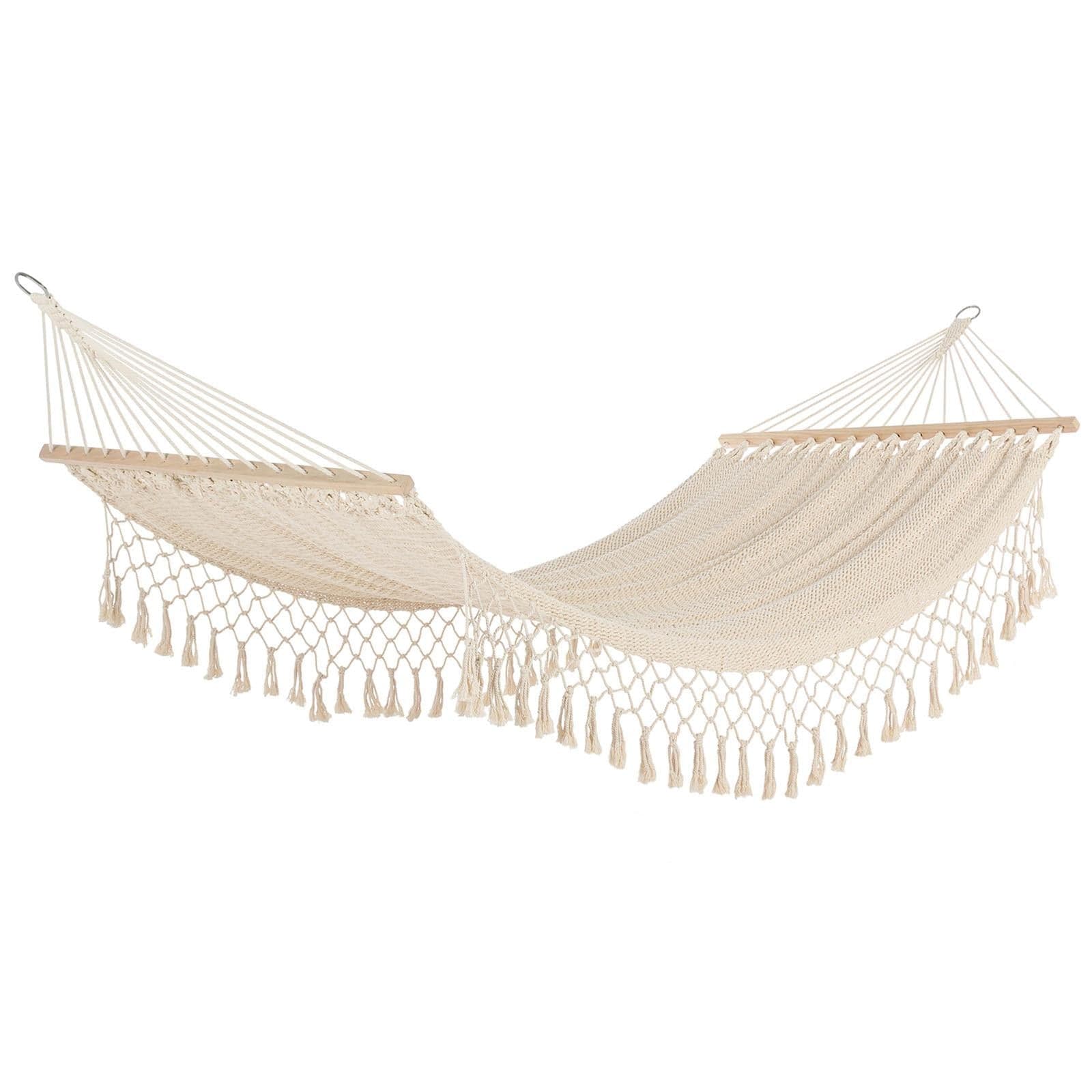 Amaca in corda "Lilia" monoposto, dondolo da giardino e balcone 200 X 100 cm - 17