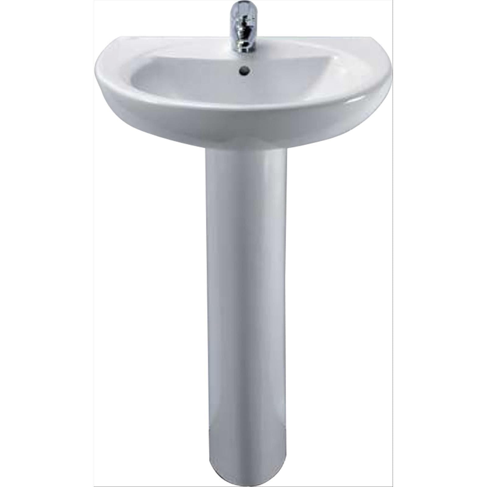 Lavabo sospeso "gilda" dolomite 65x50cm - 2