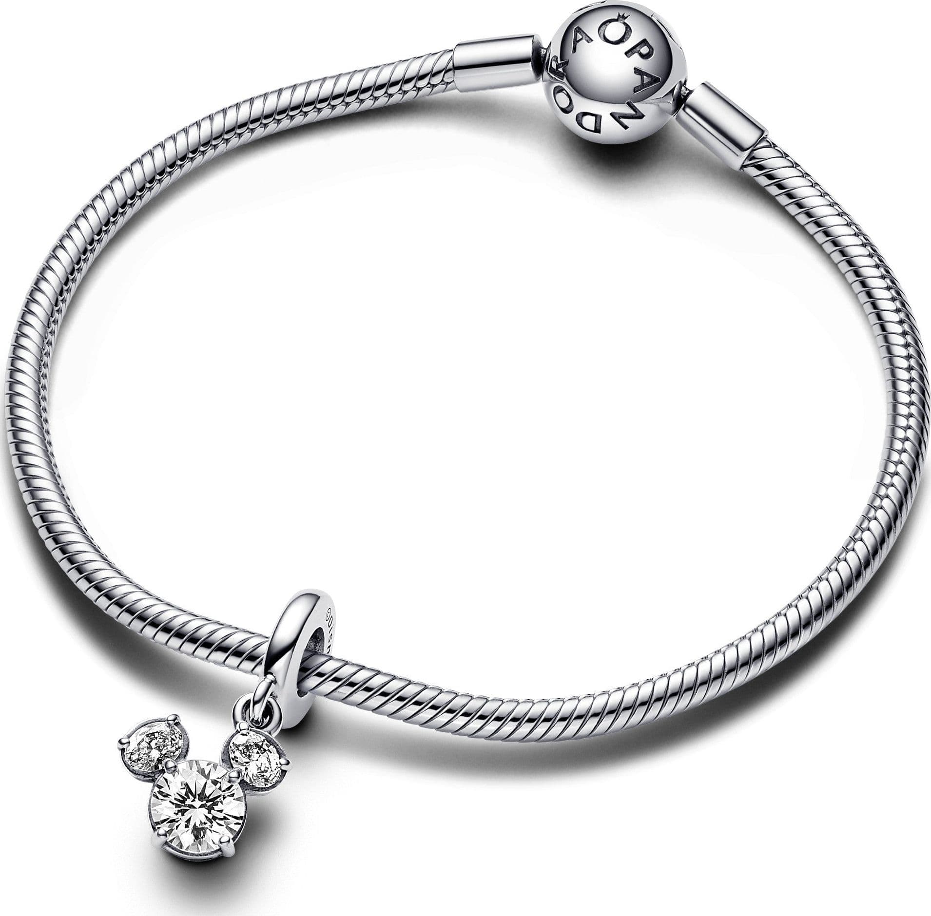 Pandora - Charm Disney, Pendente Mickey Mouse Scintillante in Bead Charm Alba Gioielli - Casoria, commercioVirtuoso.it