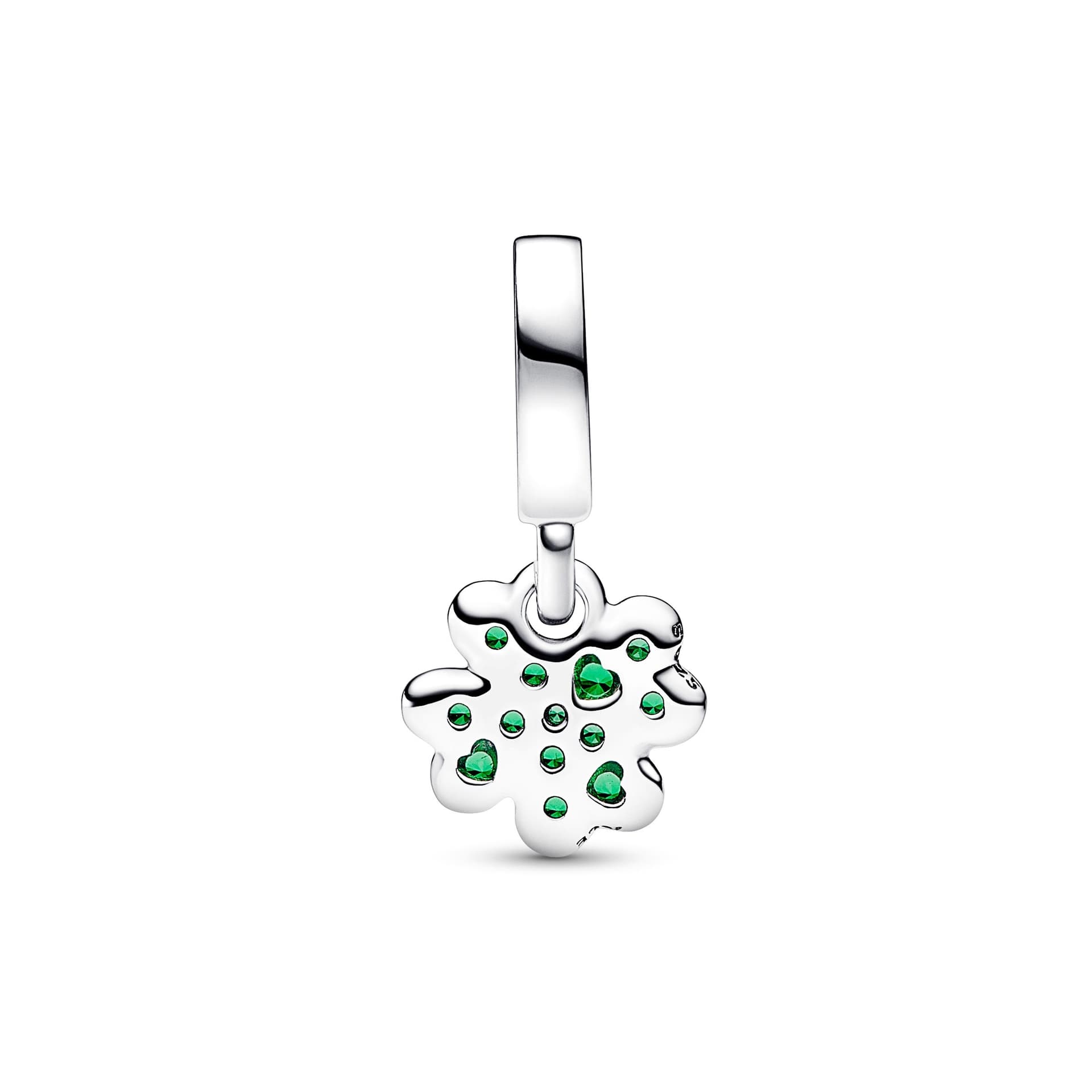 Pandora - Charm Pendente Quadrifoglio Verde Piccolo in Bead Charm Alba Gioielli - Casoria, commercioVirtuoso.it