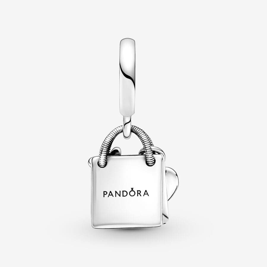 Pandora - Charm Pendente Shopping Bag in Bead Charm Alba Gioielli - Casoria, commercioVirtuoso.it
