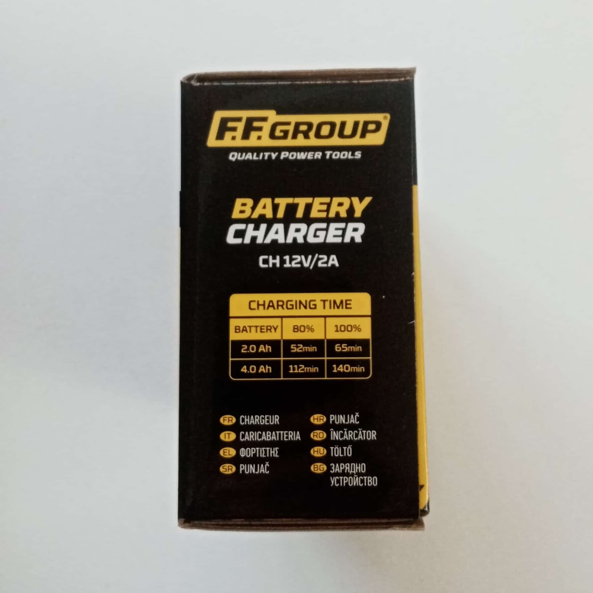 FF Group C1H 12V 2A caricabatterie universale per batterie ioni di litio in Caricabatterie Aloiserw.com - Altomonte, commercioVirtuoso.it
