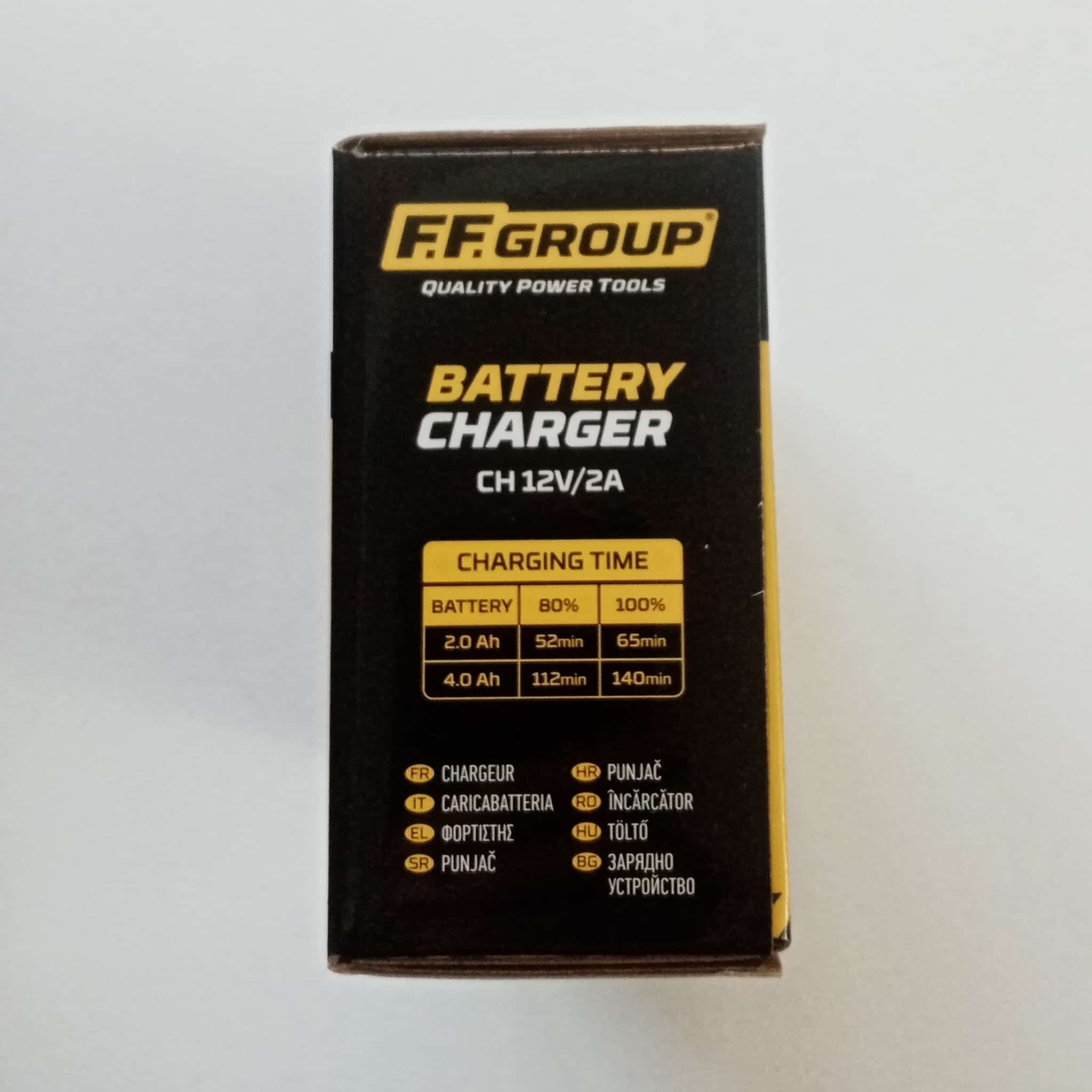 FF Group C1H 12V 2A caricabatterie universale per batterie ioni di litio in Caricabatterie Aloiserw.com - Altomonte, commercioVirtuoso.it