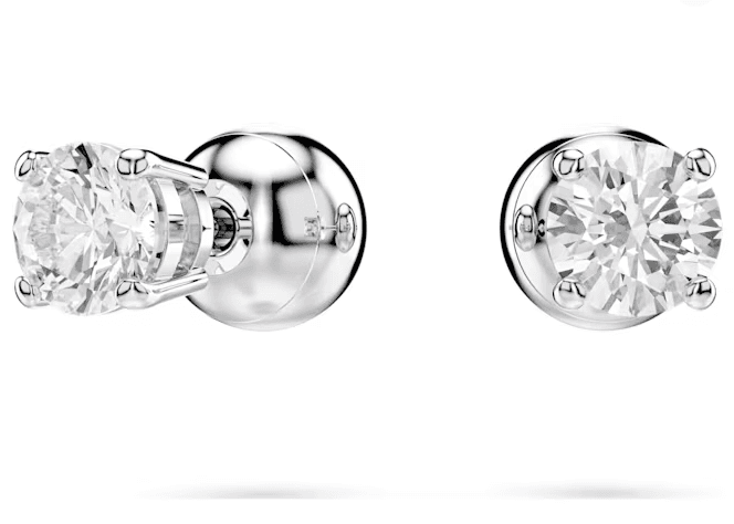 Swarovski- Set Hyperbola, Cuore, Bianco, Placcato rodio in Orecchini Alba Gioielli - Casoria, commercioVirtuoso.it