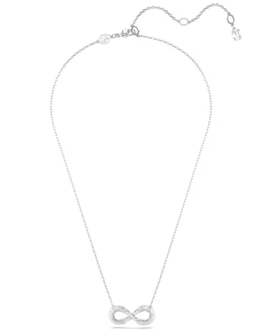 Swarovski  - Collana con Pendente Hyperbola, Infinito, Bianco, Placcato rodio in Collane Alba Gioielli - Casoria, commercioVirtuoso.it
