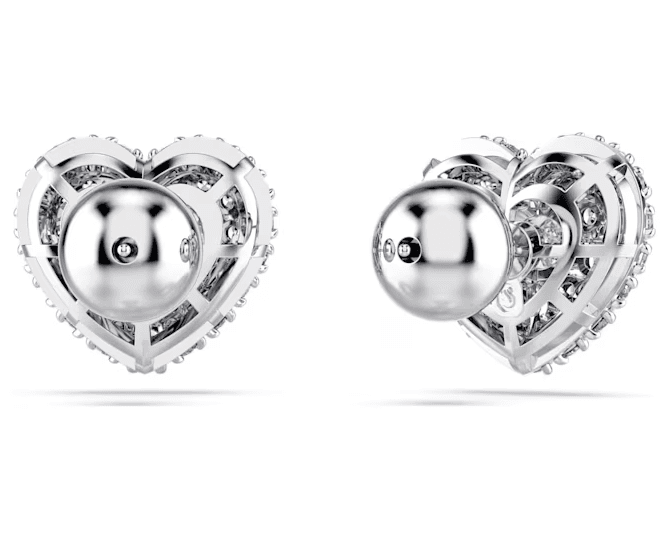 Swarovski - Orecchini a lobo Hyperbola, Cuore, Blu, Placcato rodio in Orecchini Alba Gioielli - Casoria, commercioVirtuoso.it