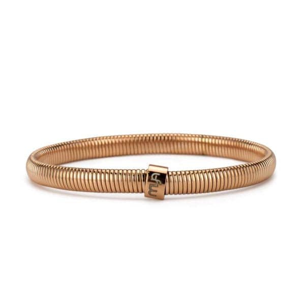 Boccadamo - Bracciale tubogas placcato in oro rosa