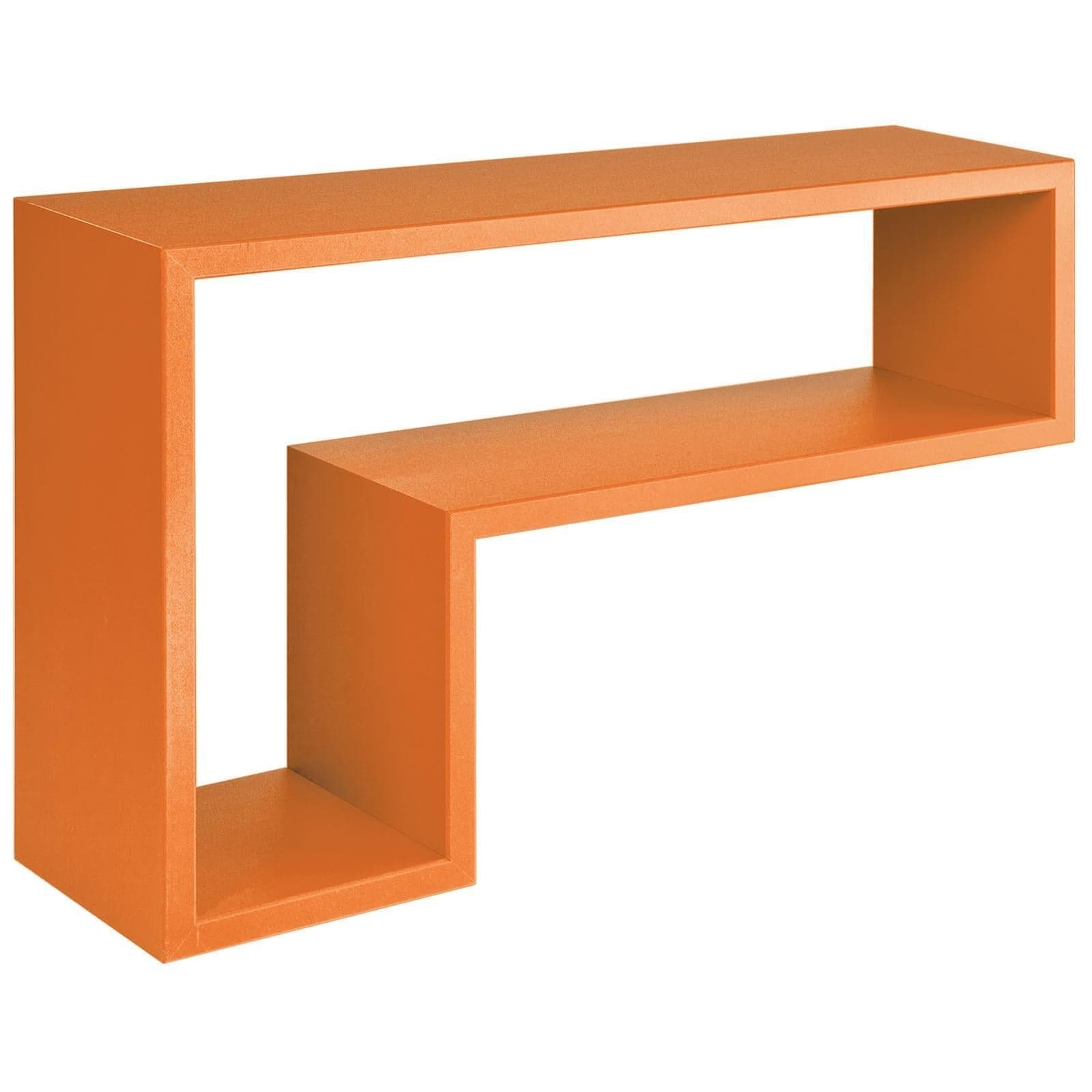Mensola in legno "Lettera L" da parete design moderno con fissaggio a scomparsa - 19