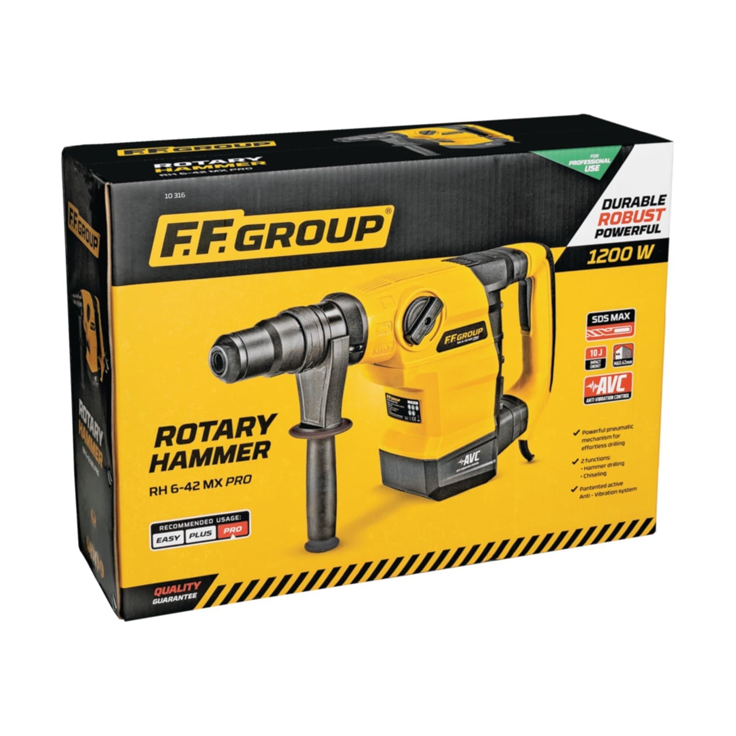 FF Group RH 6-42 MX PRO martello perforatore combinato - uso professionale in Trapani a percussione Aloiserw.com - Altomonte, commercioVirtuoso.it