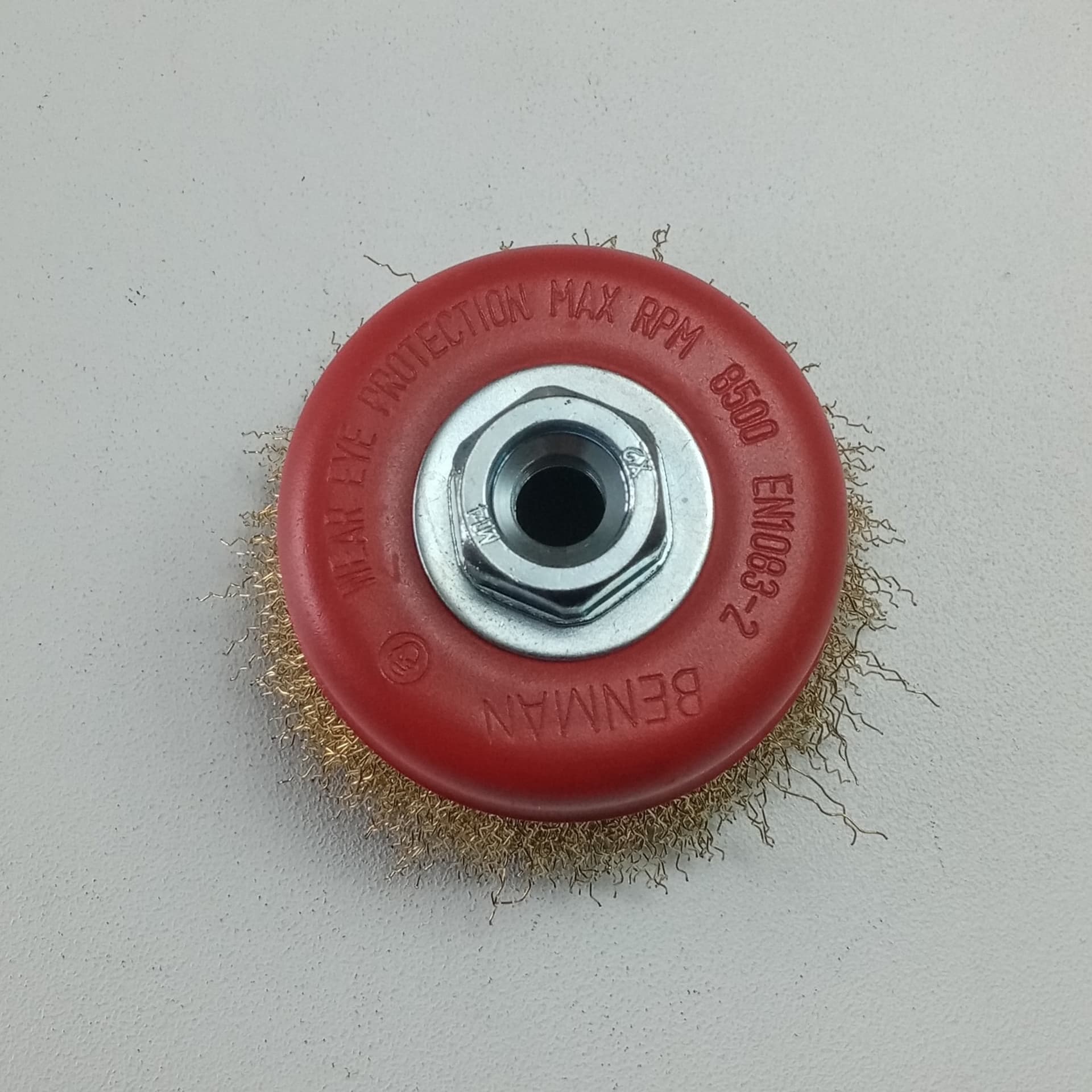Benman spazzola a tazza da 100mm con attacco M14 in filo ondulato in Spazzole per capelli Aloiserw.com - Altomonte, commercioVirtuoso.it