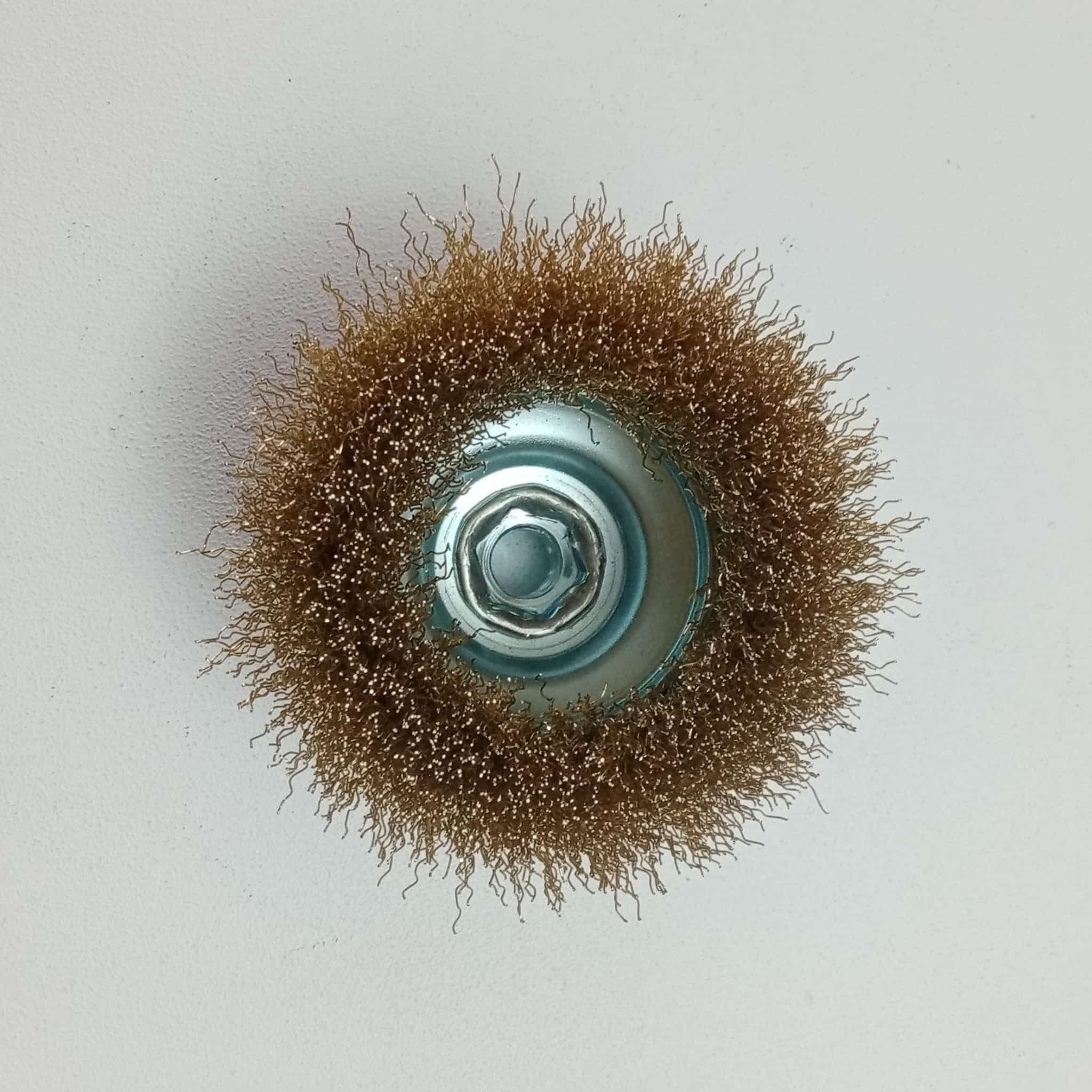 Benman spazzola a tazza da 100mm con attacco M14 in filo ondulato in Spazzole per capelli Aloiserw.com - Altomonte, commercioVirtuoso.it